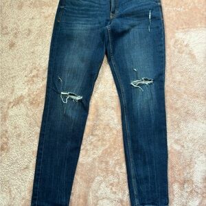 Old Navy Distressed Blue Jeans, sz10